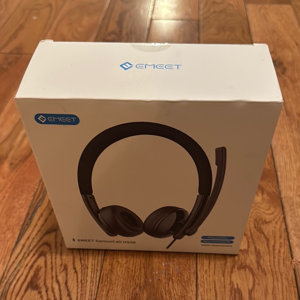 eMeet HS50 Black Headset
